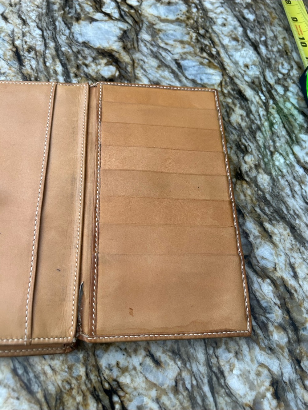 Vintage Gucci Brown GG Canvas Continental Wallet with Green and Red Webbing - Picture 4 of 16